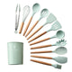 Silicone Wood TurneCooking Tools Kitchenware