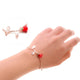 Red Rose Flower Bracelet