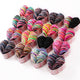 50PCS/Box New Girls Colorful Basic Elastic Hair